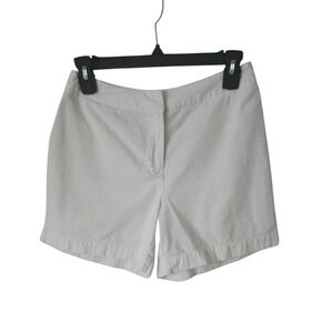 Petite Sophisticate Women's Classic White Shorts Size 4